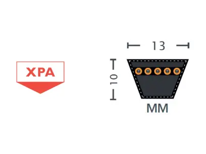 365352_XPA COGGED NARROW V-BELTS